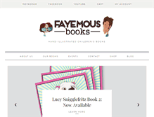 Tablet Screenshot of fayemousbooks.com